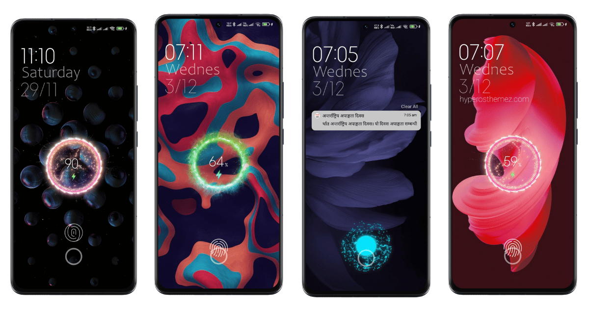 android mi themes fingerprint loock redmi