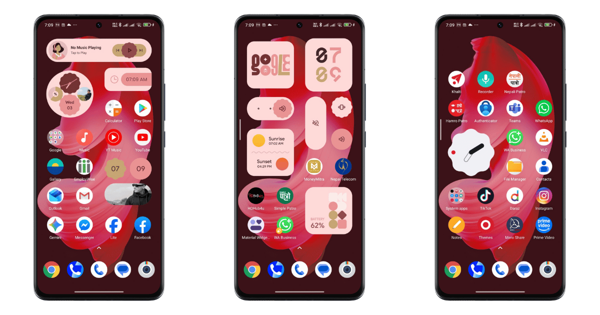 android mi themes fingerprint lock