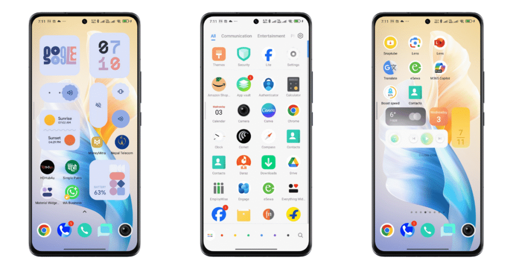 android mi themes fingerprint lock