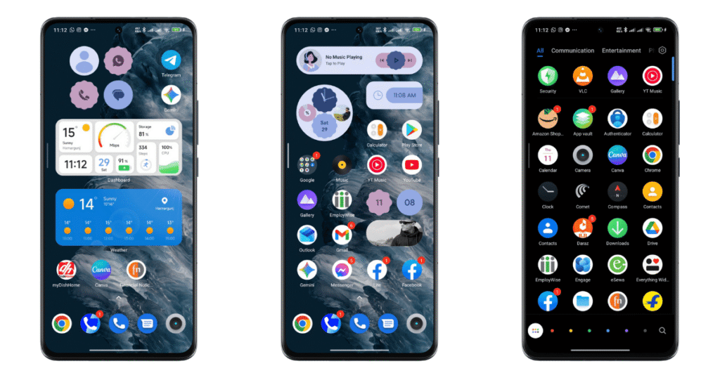 android mi themes fingerprint lock