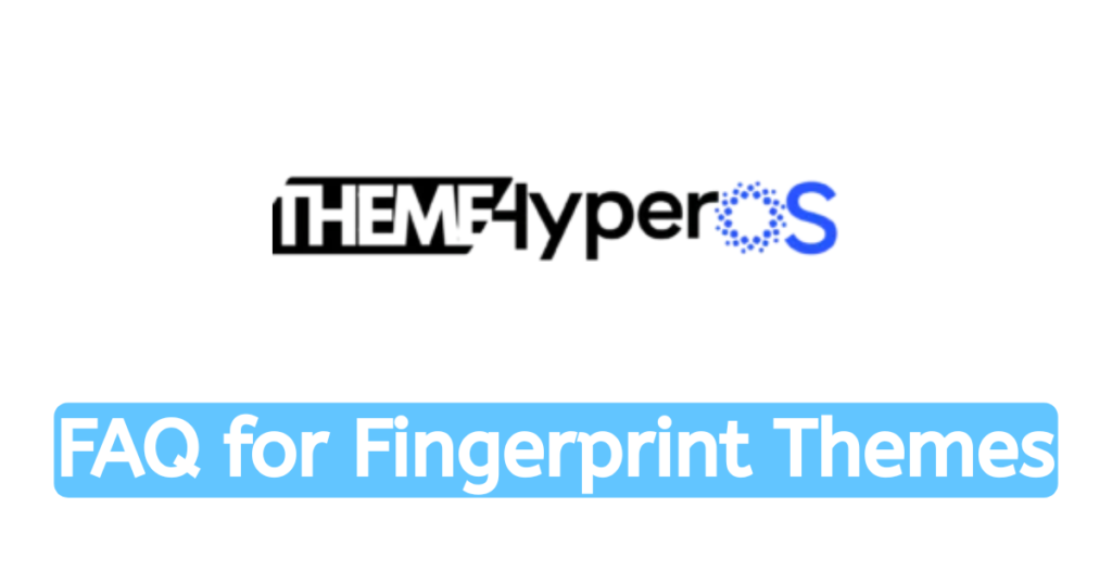 faq for Android MI Themes Fingerprint Lock